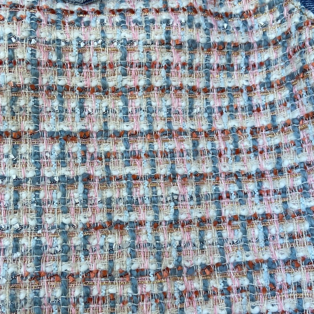 New GUESS Women’s Patchwork Denim Jacket - Picture 7 of 7